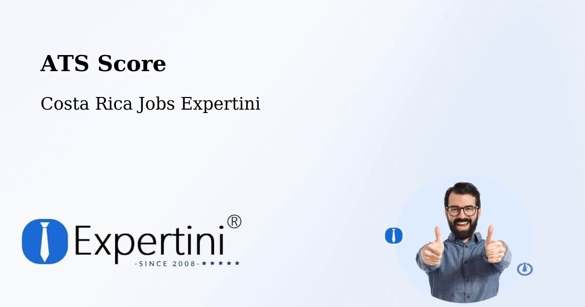 ATS Score - Costa Rica Jobs Expertini